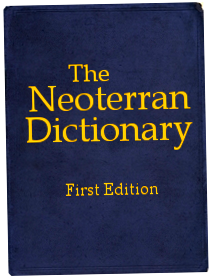 Neoterran Dictionary - First Edition